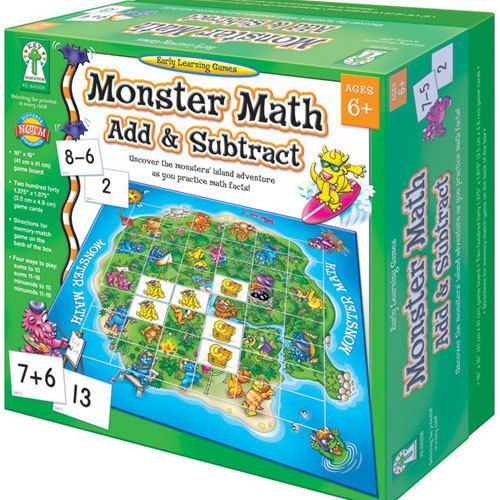 Monster Math Add and Subtract cover art