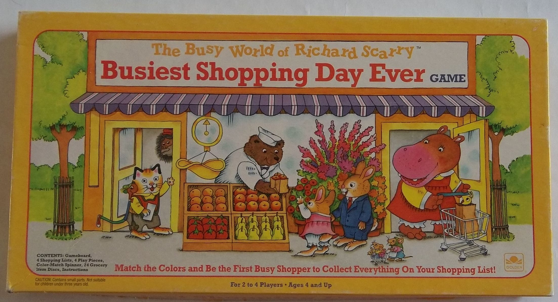 The Busy World of Richard Scarry: Busiest Shopping Day Ever Game