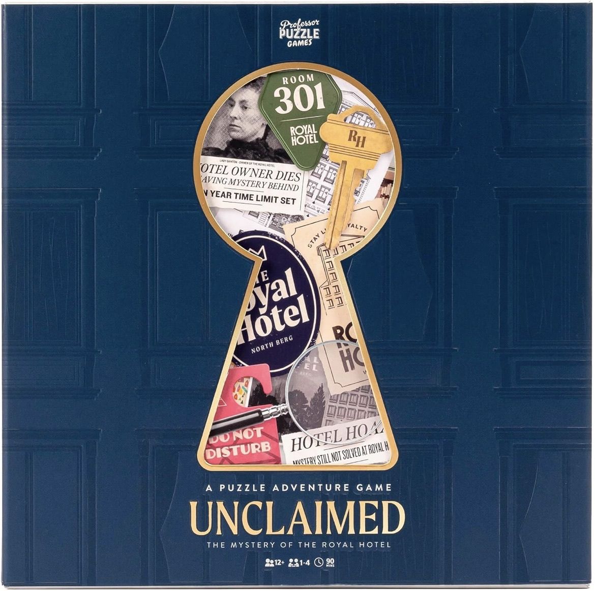 Cover art for Unclaimed: The Mystery of the Royal Hotel