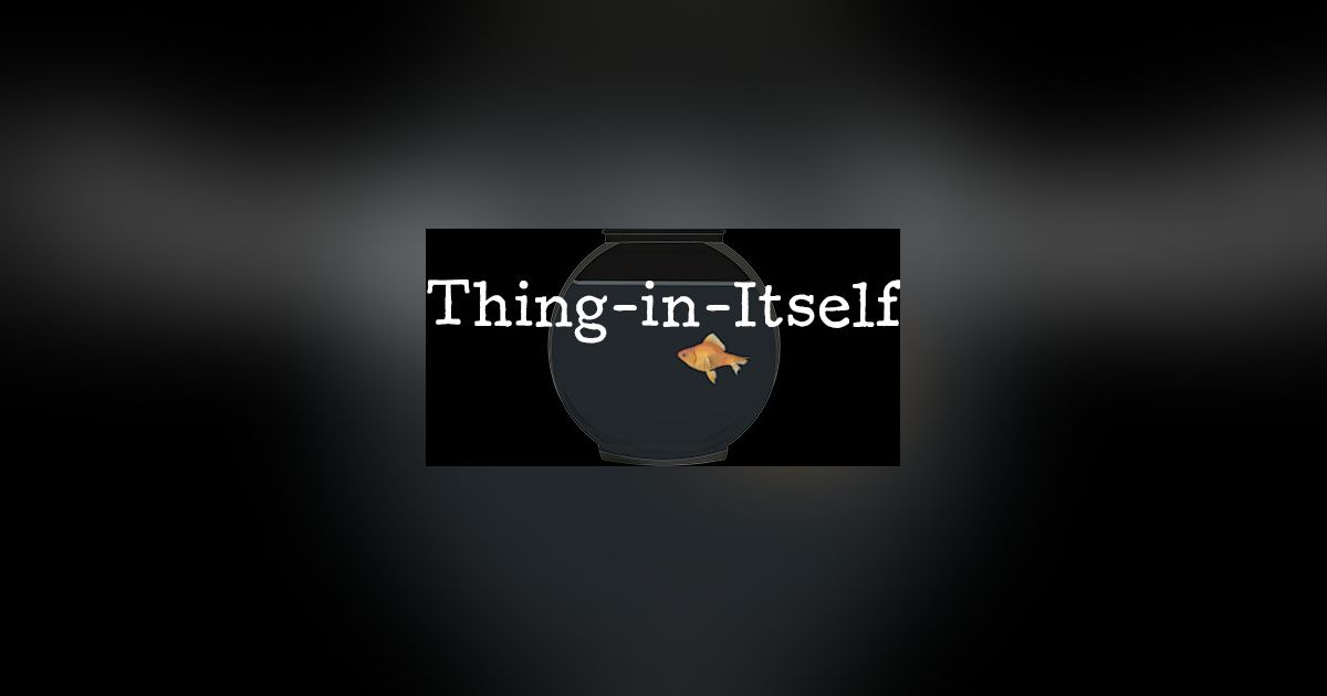 Thing in Itself Video Game BoardGameGeek