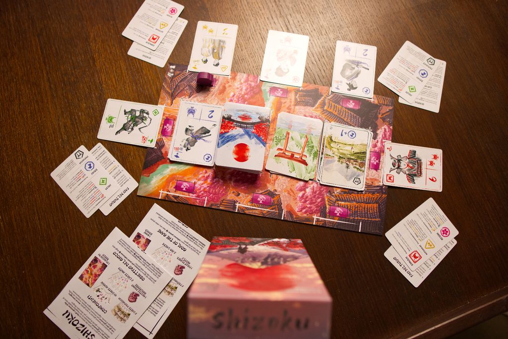 Illustration 4 de Shizoku | A tactical card game of honour and betrayal