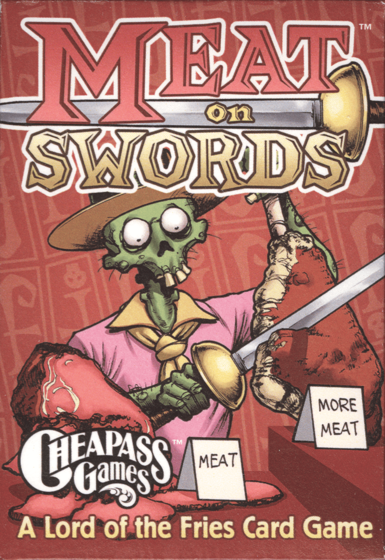 Cover art for Meat on Swords