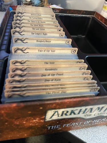 Arkham Horror: The Card Game | Dividers in "Return to..." Style Reworked  (pro print ready: 3mm bleed, cmyk, 300 dpi) | File | BoardGameGeek