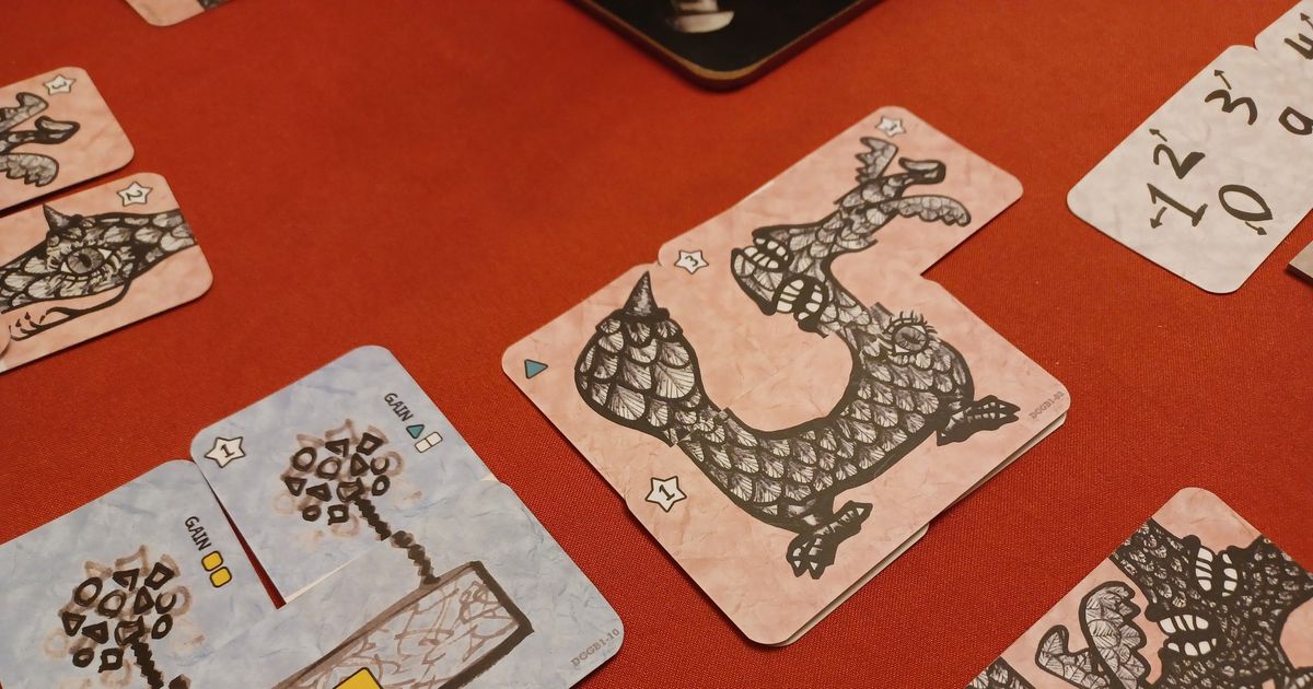 A game about deciding which cards to use before the game, technically ...