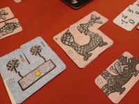 A game about deciding which cards to use before the game, technically known as &#039;deck construction&#039;, designed basically just for one event.
