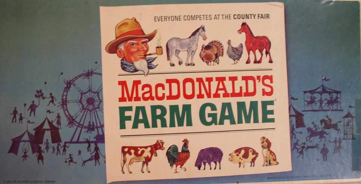 MacDonald's Farm Game Board Game BoardGameGeek
