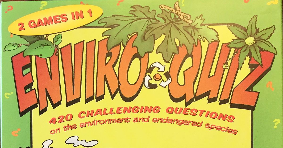 EnviroQuiz Board Game BoardGameGeek