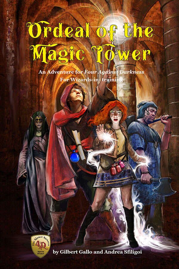 Ordeal of the Magic Tower: An Adventure for Four Against Darkness