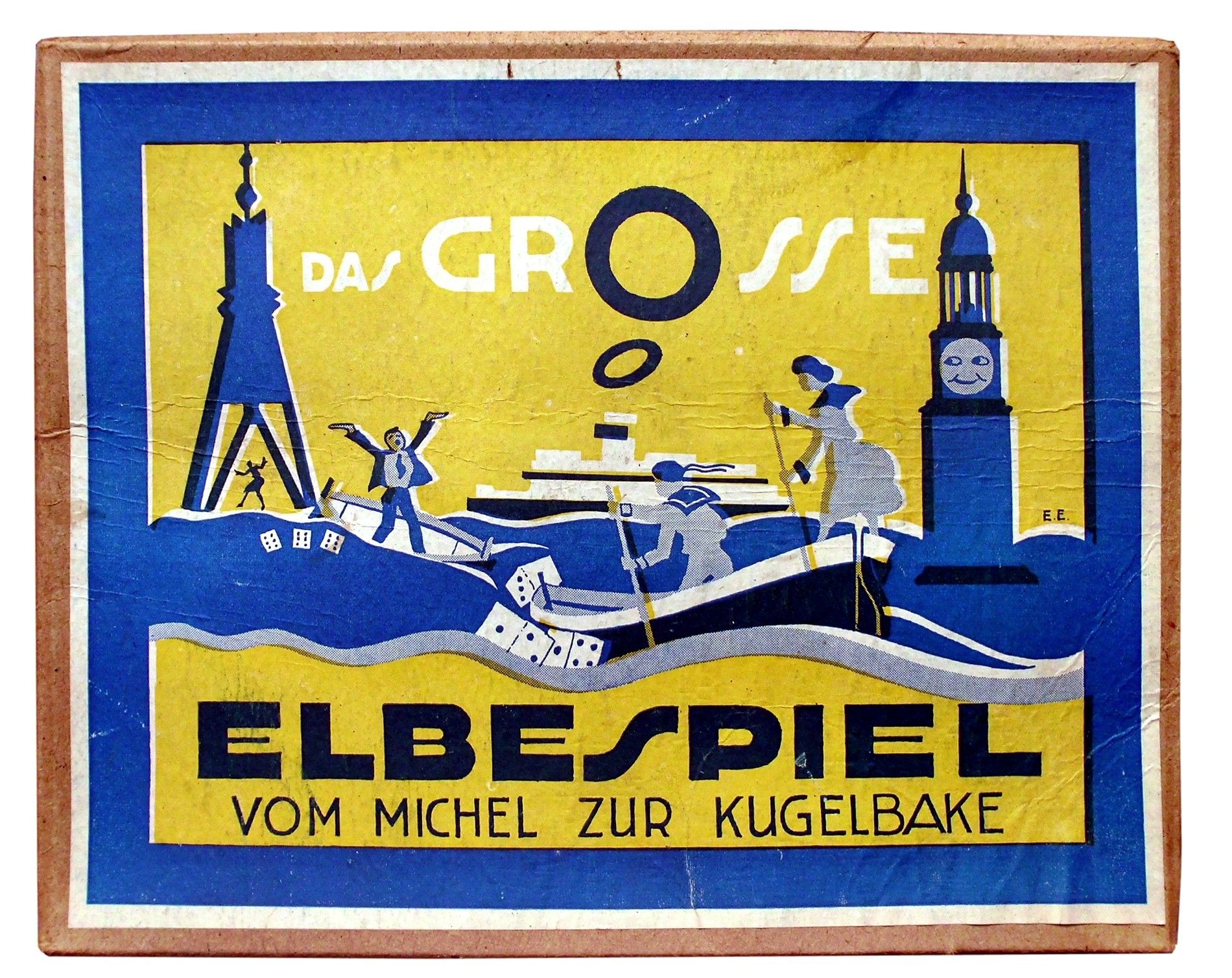 Das große Elbespiel: Vom Michel zur Kugelbake box art