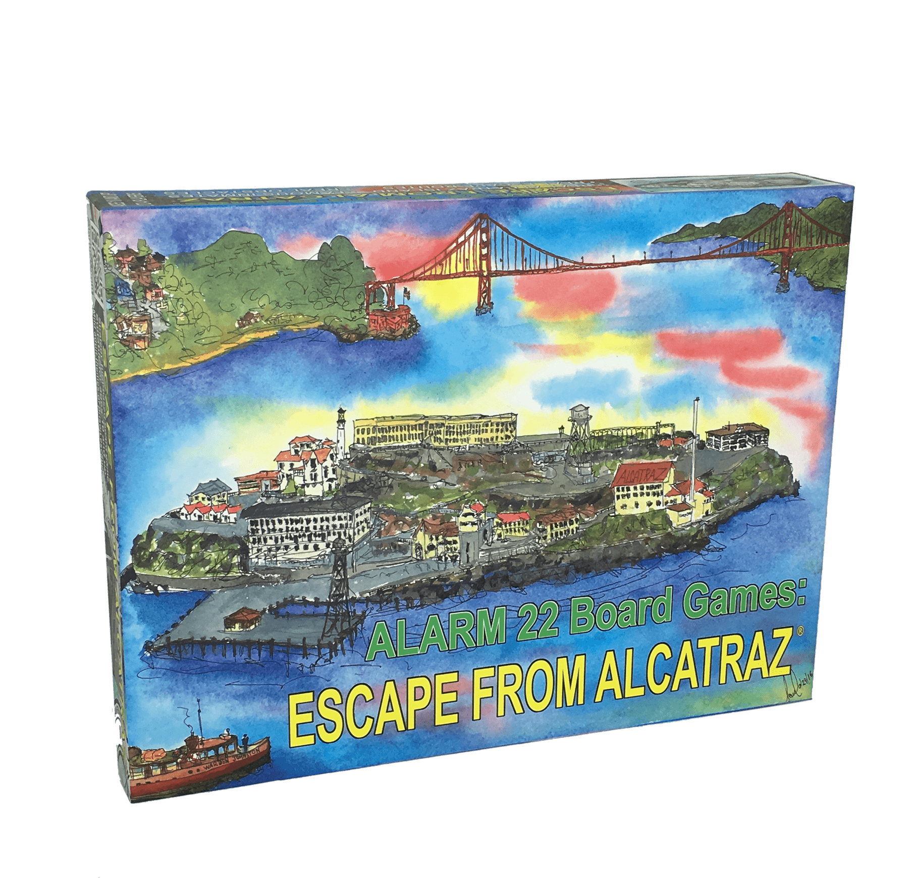 Alarm 22: Escape From Alcatraz cover