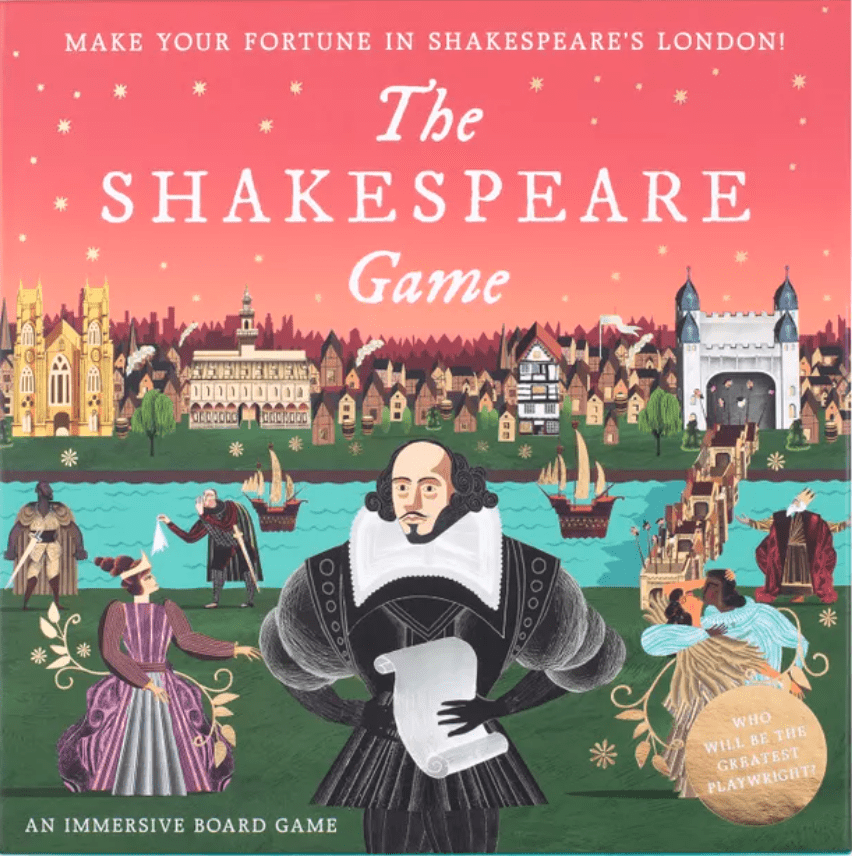 Boîte du jeu The Shakespeare Game