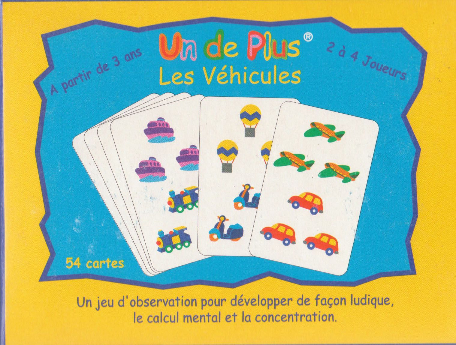Un de Plus: Les Véhicules doboz