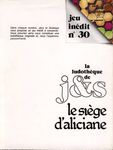 Le Siège d'Aliciane (French)