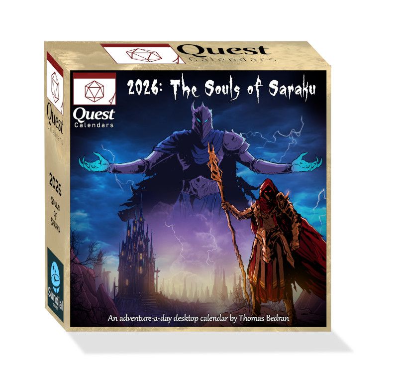 Cover art for Quest Calendar 2026: The Souls of Saraku