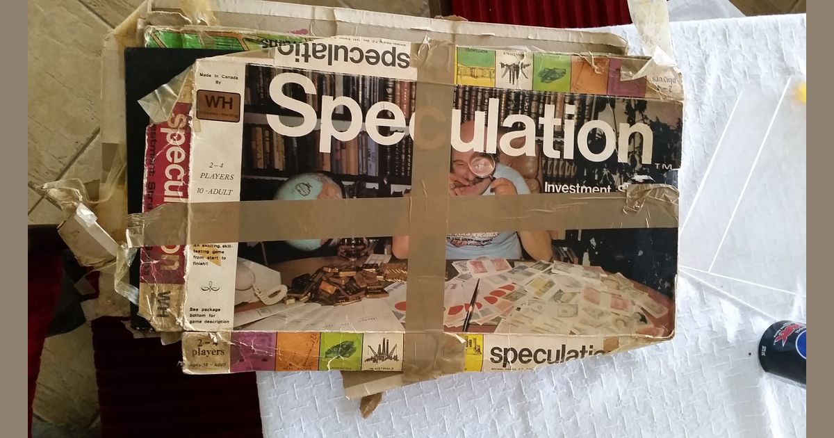 Speculation Board Game BoardGameGeek