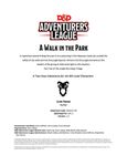 RPG Item: DDAL07-04: A Walk in the Park