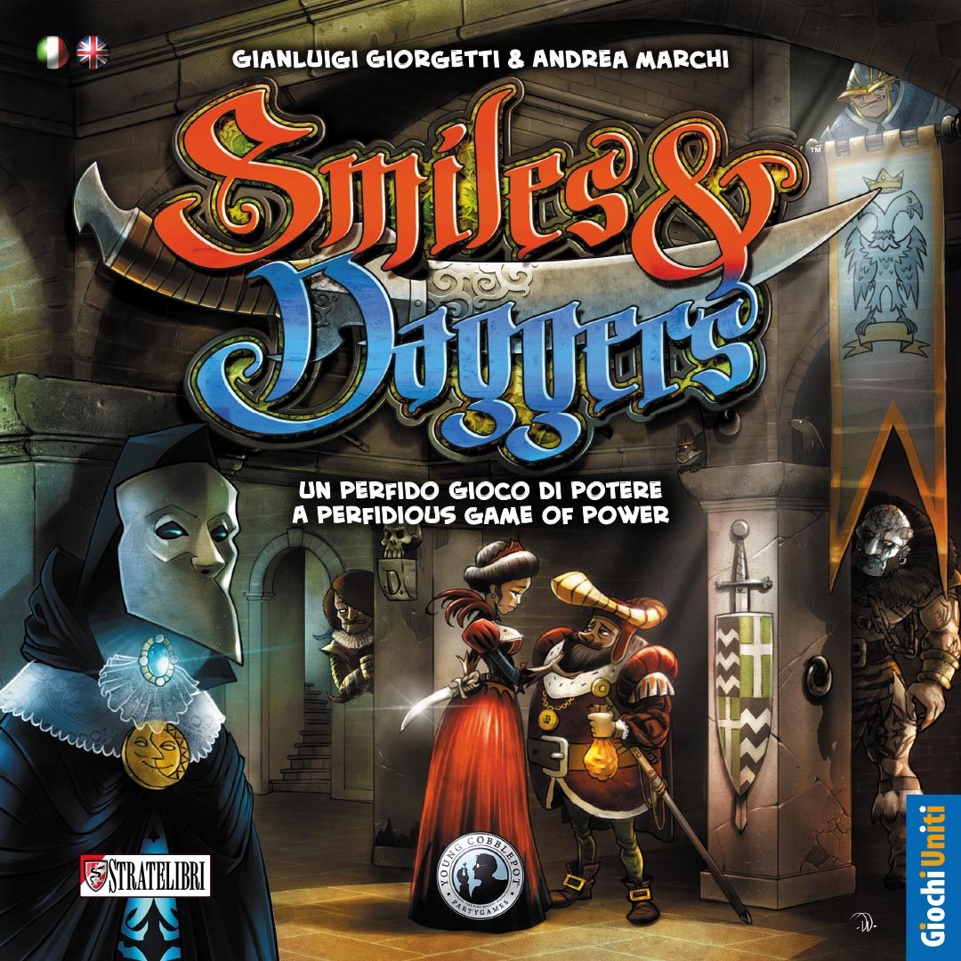 Boîte du jeu Smiles & Daggers