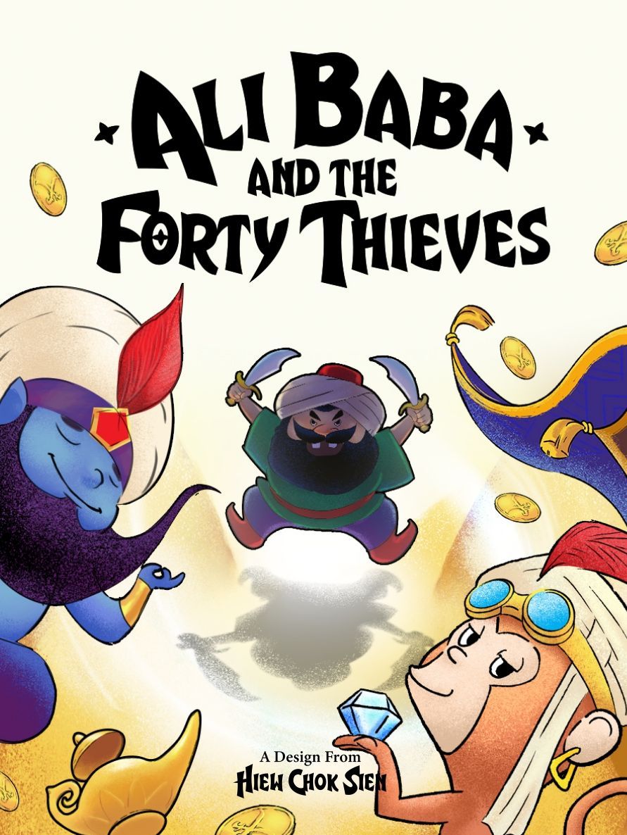 Ali Baba and the Forty Thieves box art