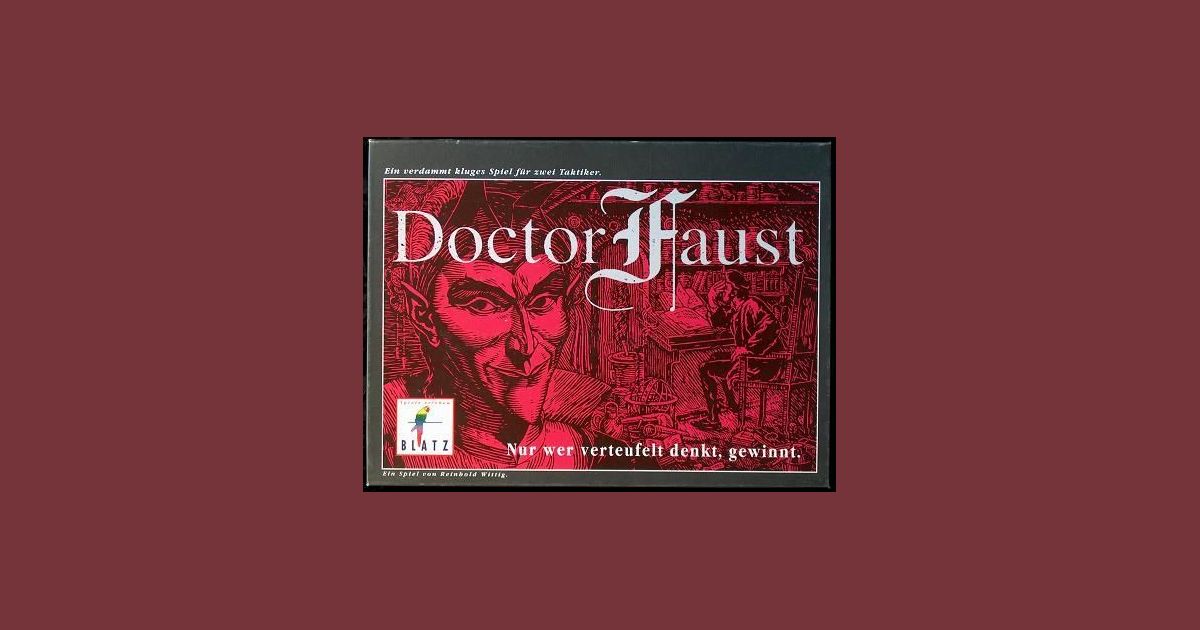 Doctor Faust Board Game BoardGameGeek