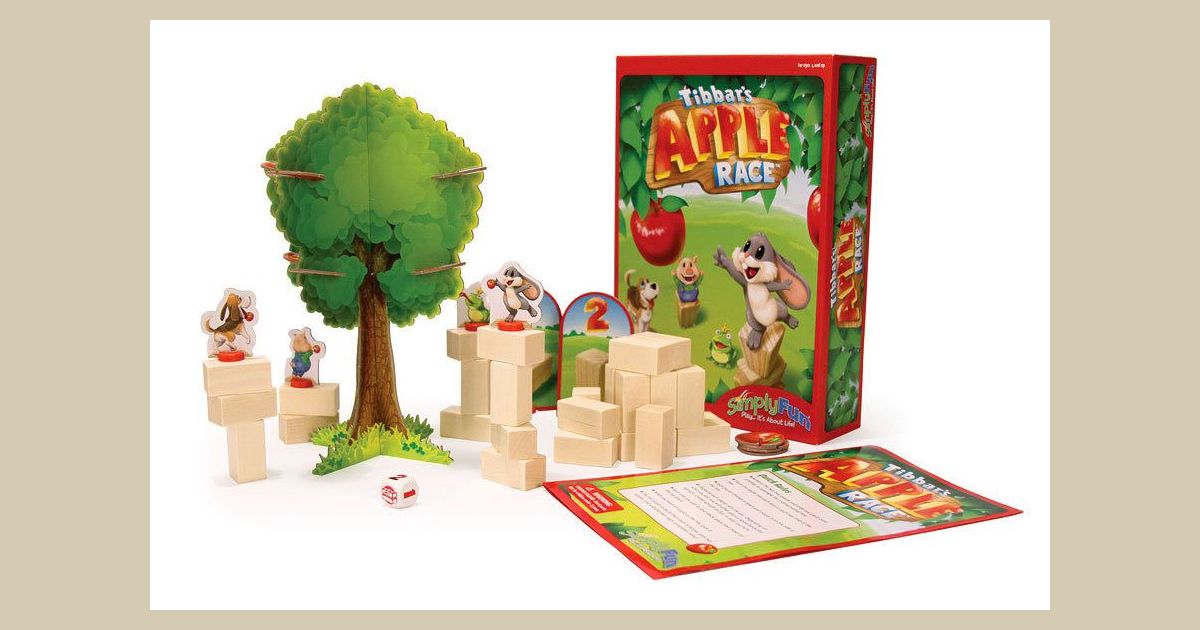Tibbar's Apple Race Board Game BoardGameGeek