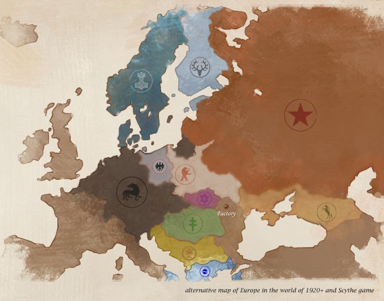 Dawn of Nations - A fan-made expansion with 6 new factions | Scythe