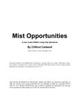 RPG Item: Mist Opportunities