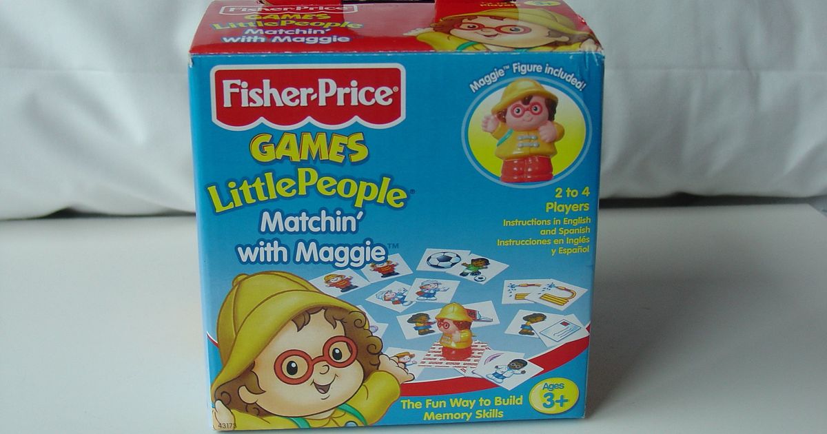 Make-A-Match Little People Card Game 