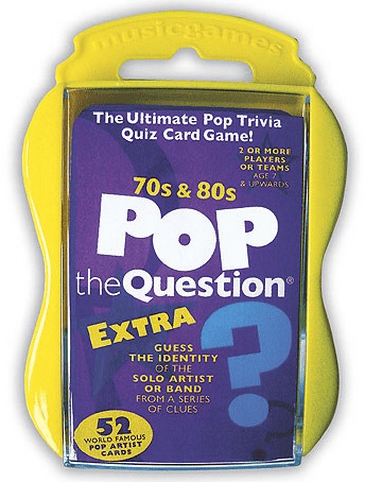 Pop The Question: The 70s & 80s Extra box art