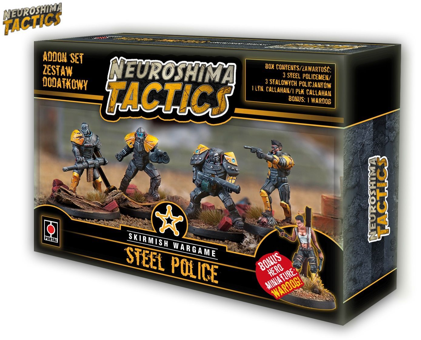 Neuroshima Tactics: Steel Police cover art