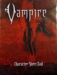 RPG Item: Vampire: The Requiem Character Sheet Pad