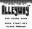 Video Game: Alleyway