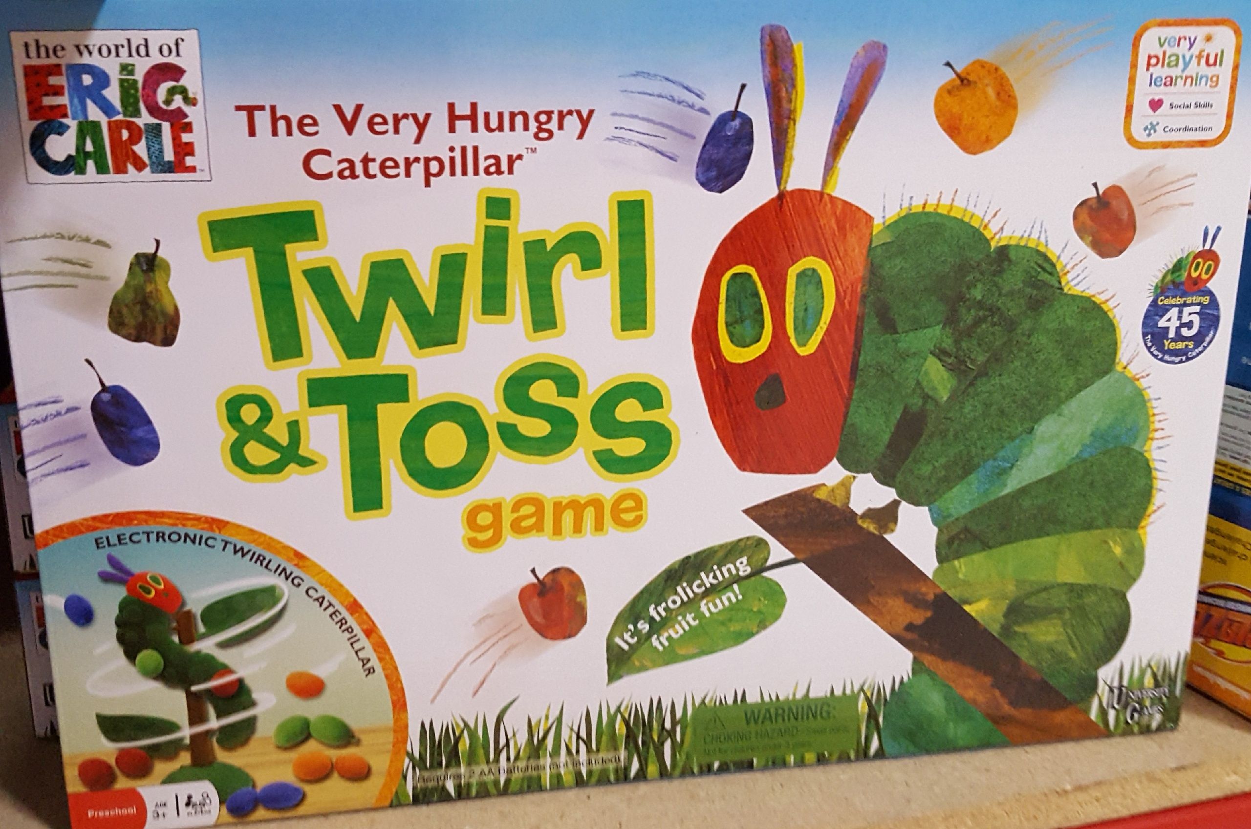 The Very Hungry Caterpillar: Twirl and Toss