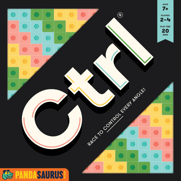 Ctrl, Pandasaurus Games, 2020 — front cover (image provided by the publisher)