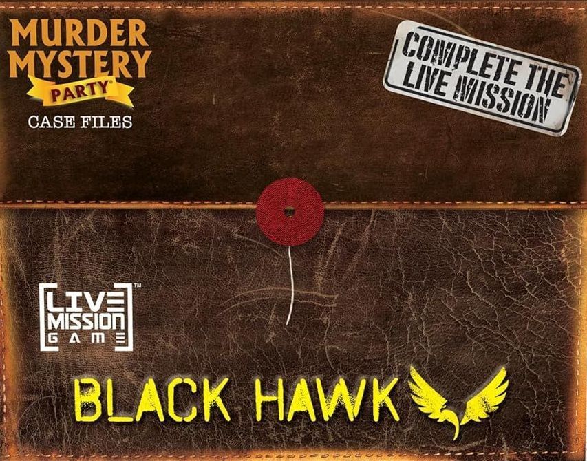 Murder Mystery Party Case Files: Live Mission Game – Mission Black Hawk