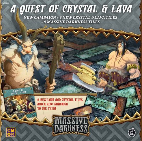 Miniatura Ver juego de Massive Darkness: A Quest of Crystal & Lava