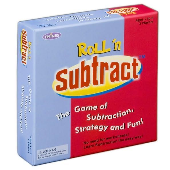 Roll 'n Subtract box art