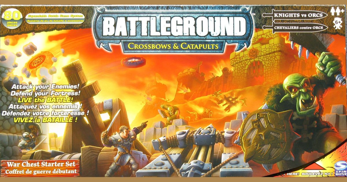 Battleground Crossbows & Catapults War Chest Starter Set Board Game