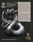 RPG Item: Storm Bunny Presents: The Zhamaja: Wyrm of the Abyss (5E)