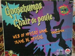 Goosebumps Web of Mystery Gigantik Game