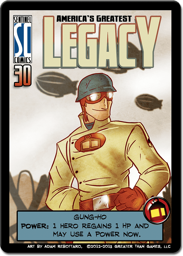 Sentinels of the Multiverse: America&#039;s Greatest Legacy Promo Card