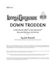 RPG Item: KEO2-02: Down Trodden