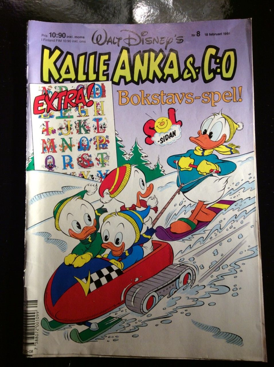 Kalle Ankas bokstavsspel