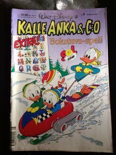 Kalle Ankas bokstavsspel