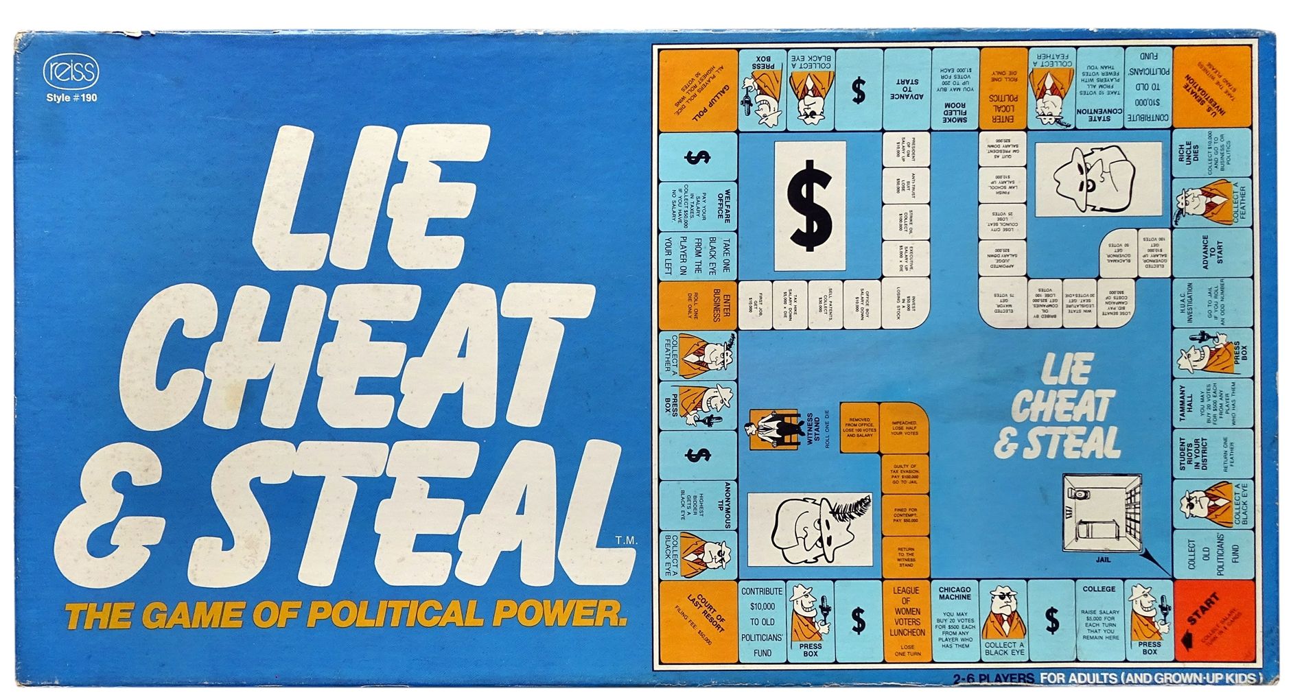 Lie, Cheat & Steal