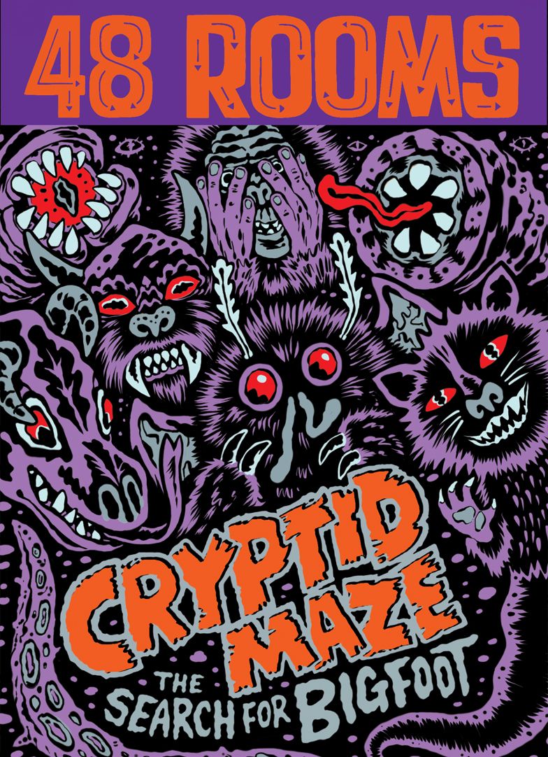 Cover art for 48 Rooms: Cryptid Maze – The Search for Bigfoot