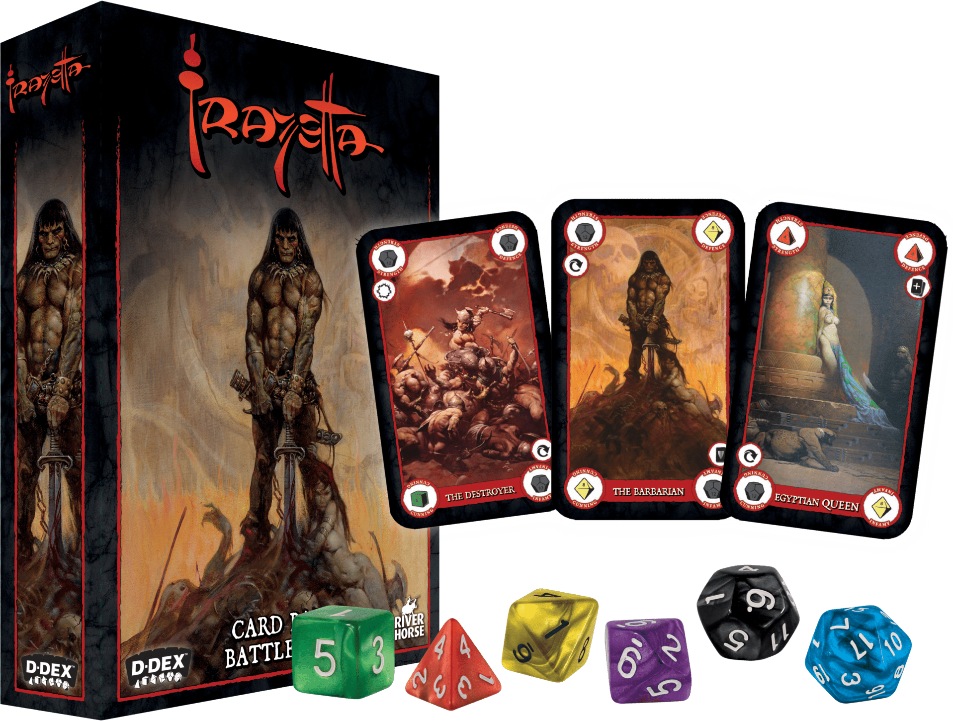 Frazetta: Card & Dice Battle Game