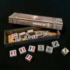 Heroes of Normandie: FFI – Order Tokens and Dice