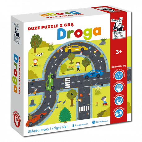 Droga: Duże puzzle z grą cover art