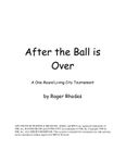 RPG Item: After the Ball is Over