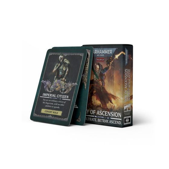 Cover art for Warhammer 40,000 Roleplay: Day Of Ascension Card Game